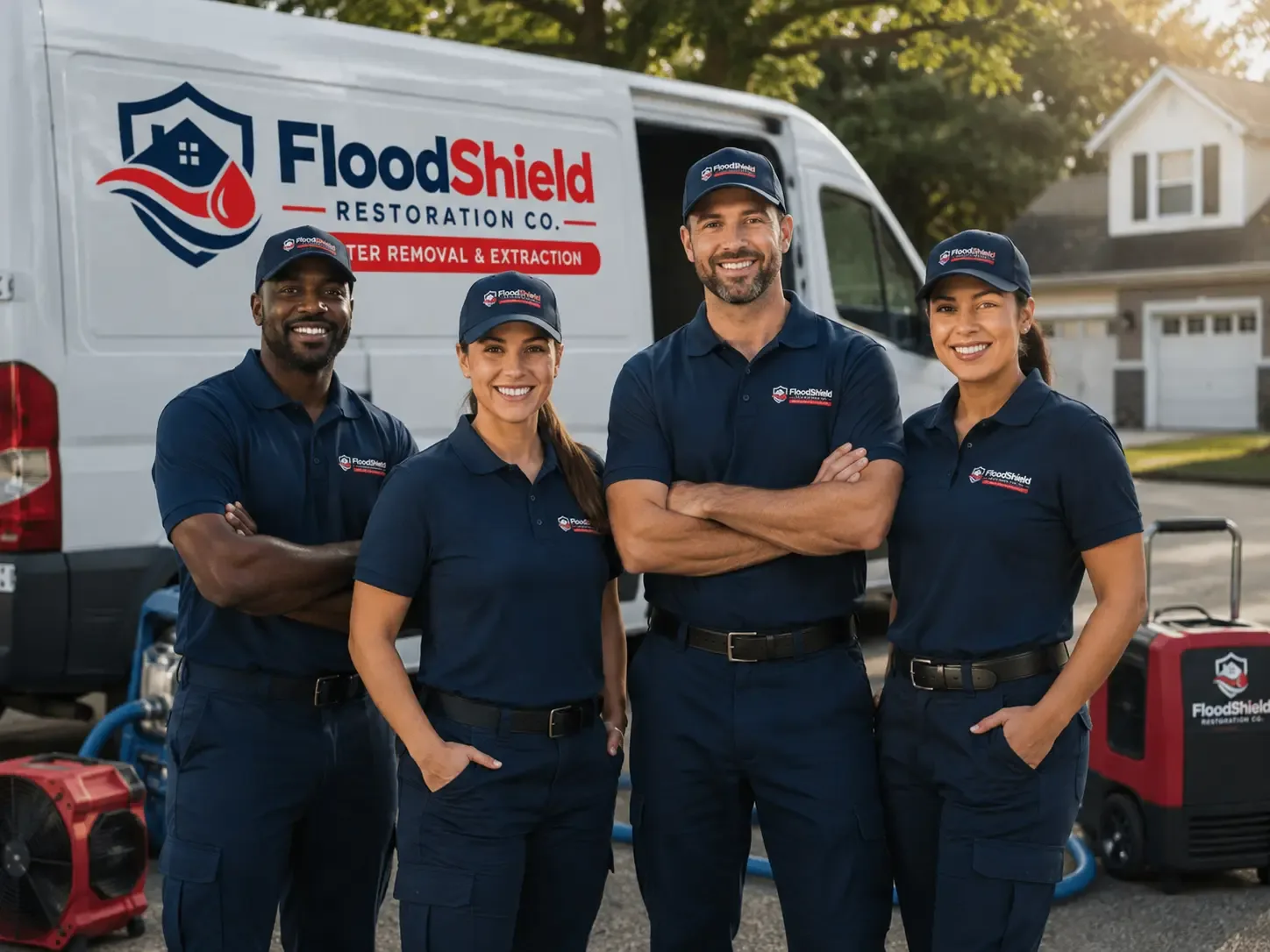Flood Damage Restoration company in Hicksville, OH